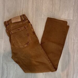 Teleria Indigozed Men's Tan Khaki Jeans